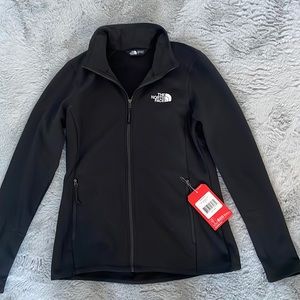 Black North Face zip up